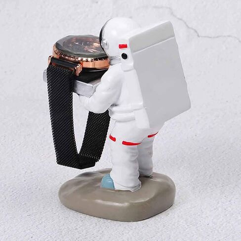 Watch Display Stand Astronaut Watch Holder Resin Figurine Model Watches Storage Rack Eyeglass Holder for Jewelry Watches Bracelet Necklace Home Office Decoration (COLOR:Astronaut) in Kuwait