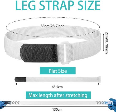 Leg Bag Strap 5pack Catheter Leg Straps Adjustable Urine Drainage Bag Strap Catheter Stabilization Device for Men Women in Saudi Arabia
