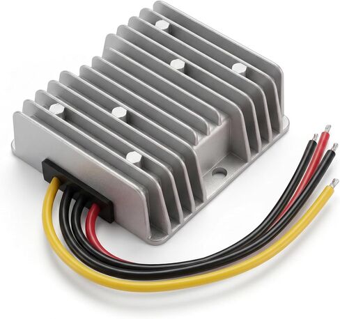 DC 12V/24V to 6V 30A 180W Power Converter Step-Down Power Module for Car | Aluminum Shell; Passive Cooling; Quiet Operation; High Efficiency; 100,000-hour lifespan; Protection in Saudi Arabia