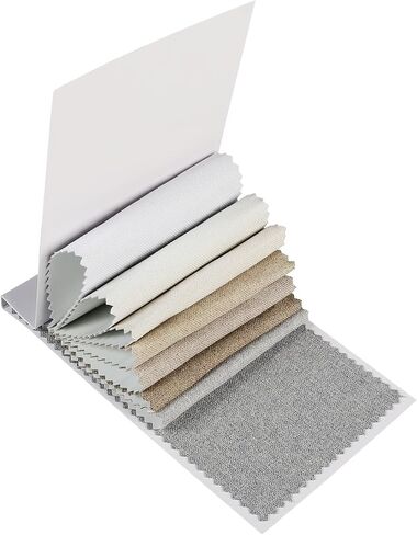 TWOPAGES LILA Faux Linen Coated Blackout Curtain Sample Booklet in Saudi Arabia