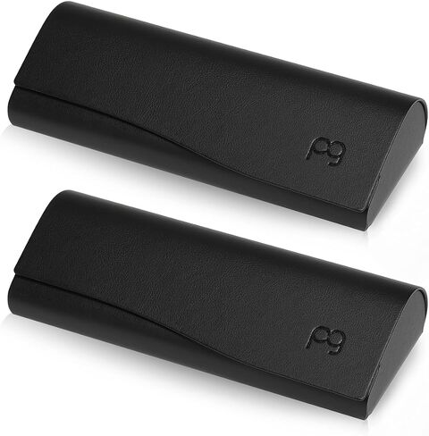 Glasses Case, Portable Sunglasses Case with Magnetic Closure, Protective Eye Glasses Holder in Kuwait