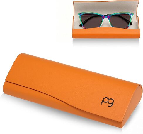 Glasses Case, Portable Sunglasses Case with Magnetic Closure, Protective Eye Glasses Holder in Kuwait
