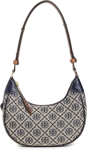 Tory Burch Women's T Monogram Crescent Bag in Kuwait