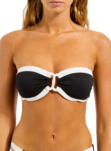 Seafolly Women's Standard Trim Front Bandeau in Kuwait