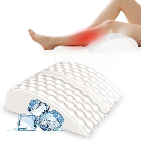 ANORM Leg Recovery Device FSA Pillow - Deep Cold & Hot Therapy for Circulation and Pain Relief, RLS, Cramps, Soreness, Edema, Swollen - Long-Lasting & Deep Penetrating in Kuwait