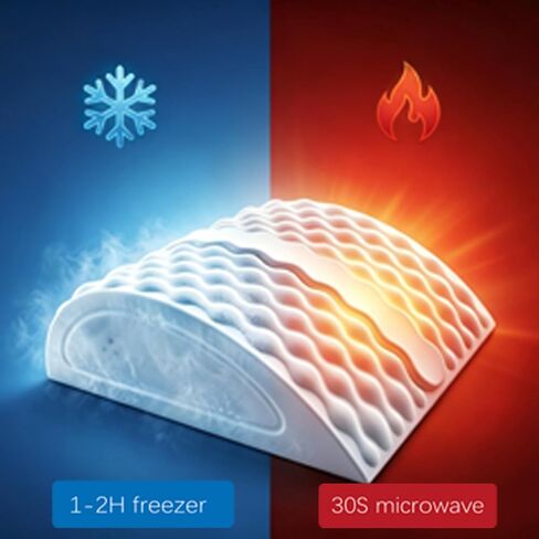 ANORM Leg Recovery Device FSA Pillow - Deep Cold & Hot Therapy for Circulation and Pain Relief, RLS, Cramps, Soreness, Edema, Swollen - Long-Lasting & Deep Penetrating in Kuwait