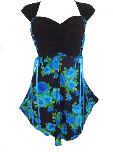 Dare to Wear Victorian Gothic Boho Women's Plus Size Cinch Corset Top in Saudi Arabia