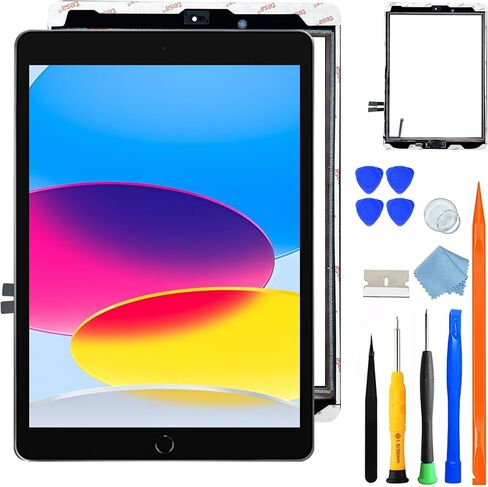 Premium Quality-[NO LCD] for iPad 10 Gen Screen Replacement Digitizer Touch Glass Repair Kit with Tools & HD Installation Video for 2022 iPad 10(10.9") in Kuwait
