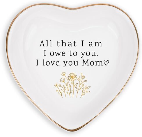 Mother of the Bride Gifts, Mom Gifts from Bride Wedding Favor, Bridal Shower Gift, Gifts for Mom, Mom Present, 4"x4" Jewelry Dish Trinket Tray in Saudi Arabia