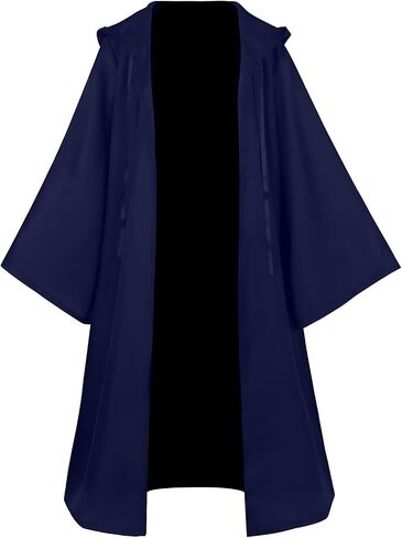 Tokisaki Halloween Magic Cloak Magical Hooded Robe Cosplay Costume Wizard Witch Cape for Women Men in Saudi Arabia