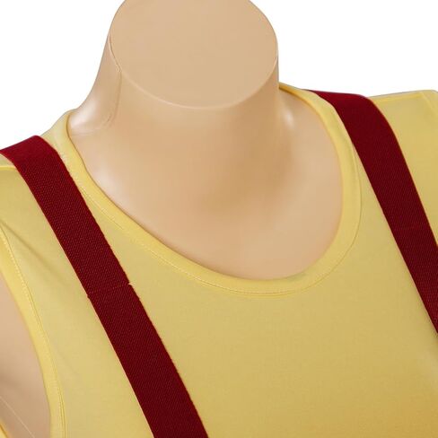 MelangCos Women Misty Costume Anime Cosplay Crop Top Shorts Suspender Set for Halloween Party in Kuwait