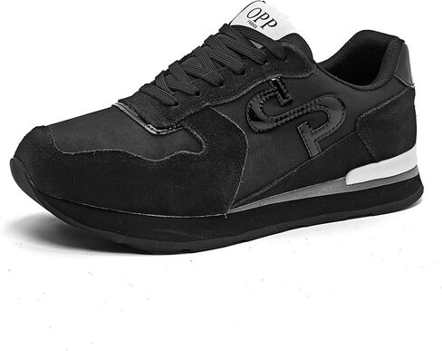 OPP Women Fashion Sneakers Casual Lace-up Suede Leather Athletic Tennis Sports Gym Running Shoes Women in Saudi Arabia