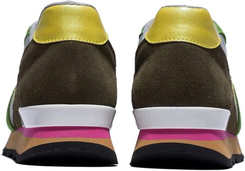 OPP Women Fashion Sneakers Casual Lace-up Suede Leather Athletic Tennis Sports Gym Running Shoes Women in Kuwait