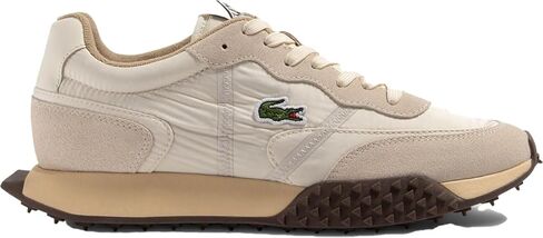 Lacoste Women's L-Spin Deluxe Sneaker, Off White/Dark Gum, 5.5 in Kuwait