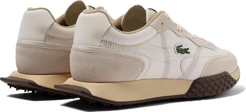 Lacoste Women's L-Spin Deluxe Sneaker, Off White/Dark Gum, 5.5 in Kuwait