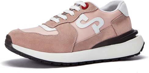 OPP Women Fashion Sneakers Casual Lace-up Suede Leather Athletic Tennis Sports Gym Running Shoes Women in Kuwait