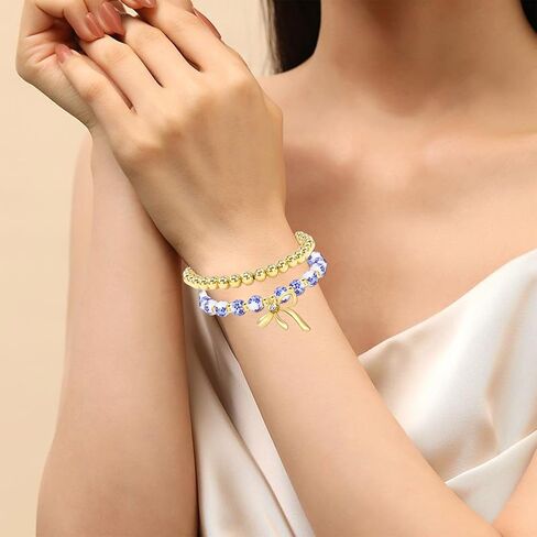 NEWITIN 2 Pieces Summer Beach Jewelry for Women Chunky Beaded Necklace Bracelet Trendy Big Resin Beaded Choker Boho Charm Statement Colorful Jewelry Set for Women in Saudi Arabia