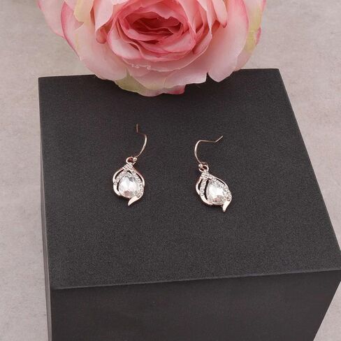 Bridesmaid Jewelry Set for Women 1-4-6-8 Sets Teardrop Necklace Earring Set for Wedding Party Gift in Saudi Arabia