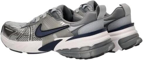 Nike V2K Run Shoes (HJ4497-002, Wolf Grey/Cool Grey/White/Midnight Navy) Size 9.5 in Kuwait
