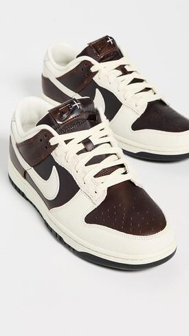 Retro Men's Nike Dunk Low Shoes in Fauna Brown/soft Pearl-soft Pearl-black in Kuwait