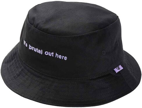 Olivia Rodrigo - Unisex It's Brutal Out Here Bucket Hat, Color Black, Size: O/S in Saudi Arabia