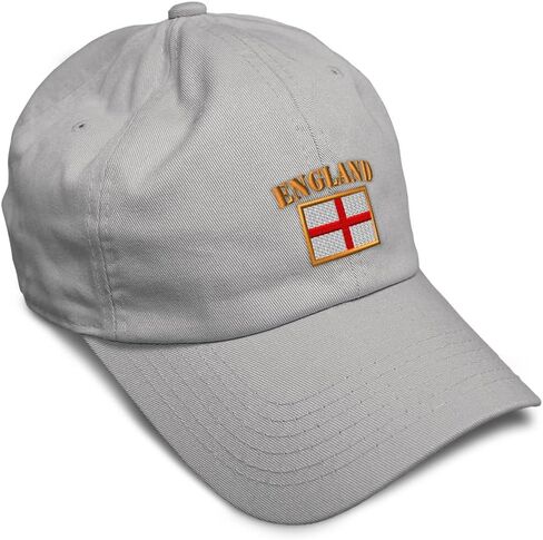 Speedy Pros Soft Baseball Hat Embroidered Dad Hat England Flag Embroidery Men & Ladies Baseball Cap Cotton in Kuwait