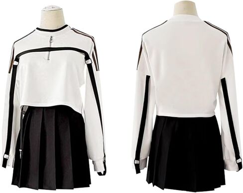 Yejue Women Men Cosplay Costumes Casual Outfit Full Set Anime Events Show School Party Outfit in Saudi Arabia