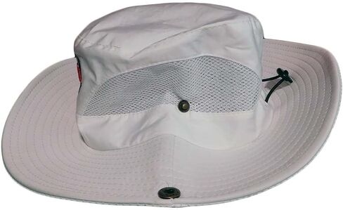 Trade Winds America 250 White 1776 Embroidered Outdoor Bucket Boonie Sun Hat w/Chin Strap in Kuwait