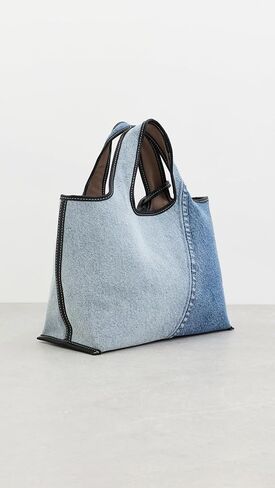 3.1 Phillip Lim Women's Denim Mini Market Tote in Saudi Arabia