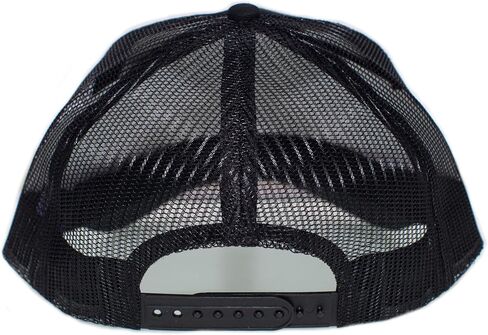 Strip Club Veteran - Funny Trucker Hat Adult One-Size Snap Closure Black in Saudi Arabia