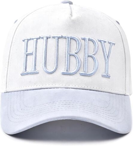 Wedding Gifts for Couples 2026, Bridal Shower Gifts, Hubby and Wifey Trucker Hat, Gift for Honeymoon Engagement Newlywed White in Kuwait