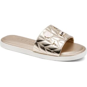 KARL LAGERFELD Women's Cushioned Insole Everyday Carenza Studs - Flat Sandal in Saudi Arabia