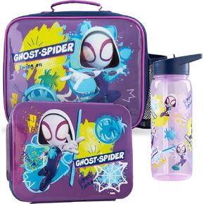 Get Trend Bluey Girls Lunch Bag, Bento Box & Water Bottle 3 Piece Set | Insulated Lunch Bag, 3 Compartment Lightweight Snacks Box, 22 fl oz BPA-Free Water Bottle with Straw, School, Gifts for Girls in Saudi Arabia