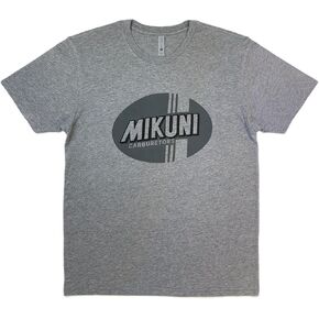 Mikuni Brand Heather Gray Vintage Logo T-Shirt in Kuwait