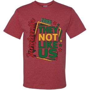 Juneteenth 1865 They Not Like Us T-Shirts in Saudi Arabia