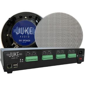 | 6 Zone Amplifier with 12 Ceiling Speakers | Multi-Room Audio Package in Saudi Arabia