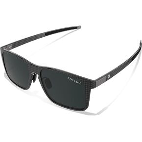 ANYLUV Mens Sunglasses Polarized Upgraded Carbon Fiber Temple Sun Glasses Fashion Driving with UV Protection in Saudi Arabia
