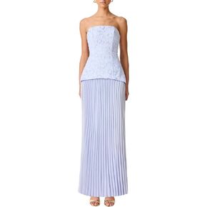 Elliatt Women's Apparel Womens Lacy Strapless Gown in Saudi Arabia