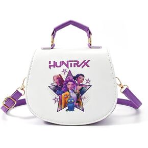 Demon Movie Hunters Purse Crossbody Bag Wallet Cartoon Handle Bag Birthday Present for Women in Saudi Arabia