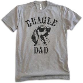 EVERTREE CLOTHING Beagle Dad T-Shirt, Unisex Men's Shirt, Beagle Owner, Cool Dog Father Gift in Saudi Arabia