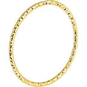 JUDE Jewelers 1.5 mm Stainless Steel Hammered Surface Stackable Minimalist Wedding Band Ring in Kuwait