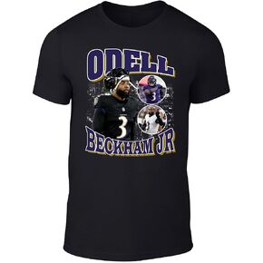 Black Odell Beckham Jr Bootleg Style T-Shirt in Saudi Arabia