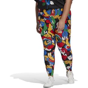 adidas Rich Mnisi Tights (Plus Size) Women's, Multicolor, Size 3X in Kuwait