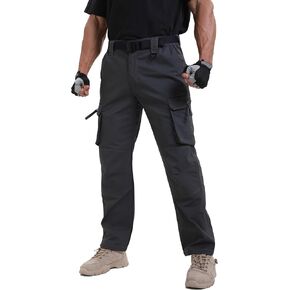 NATUVENIX Ripstop Men's Tactical Pants，Stretch Cargo Work Pants for Men Water Resistant Hiking Military Pants Relaxed Fit in Saudi Arabia