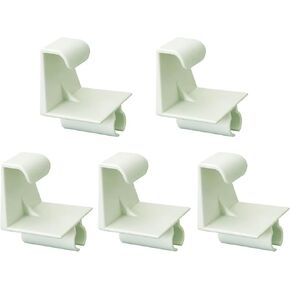 5-Pack HV Shutter Holdback Clips, Hurricane Storm for Accordion Shutters Hardware Window Locking Clip, Accordion Hurricane Window Clips for 1/2" Accordion Shutter Track in Saudi Arabia