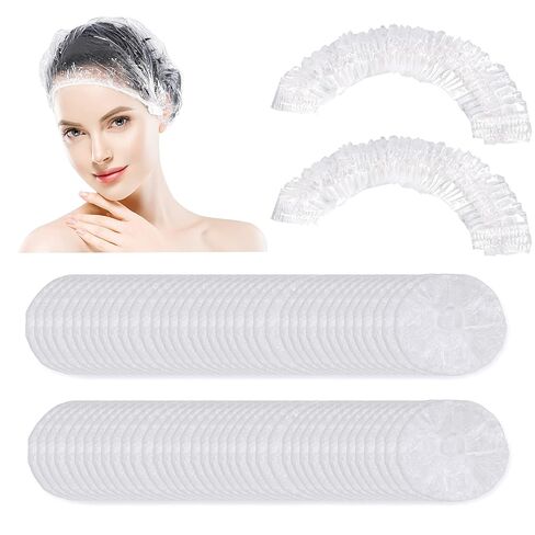 150 PCS Upgrade Disposable Shower Caps. Ceizioes Waterproof Hair Bath Caps. Thickening Shower Cap for Women Kids Girls. Hotel and Hair Salon. Travel Spa. Home Use Beauty Salon in Saudi Arabia