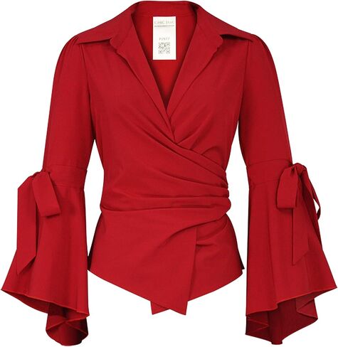 CHIC STAR Womens Flare Sleeve Shirt in Saudi Arabia