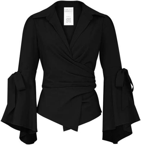 CHIC STAR Womens Flare Sleeve Shirt in Saudi Arabia