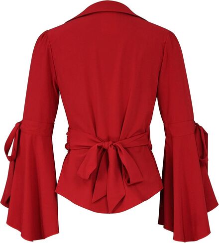 CHIC STAR Womens Flare Sleeve Shirt in Saudi Arabia