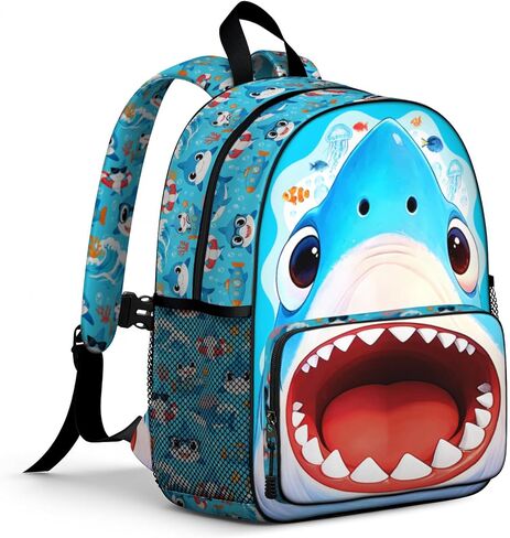 Cute Fire Truck Dinosaur Toddler Backpack for Boys, Red Cartoon Kids Toddler Preschool Backpacks, Lightweight Kindergarten School Bag, Daycare Small Bookbag Fire Truck Backpack 13" H for Ages 3–6 in Kuwait